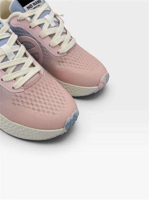 Sneakers sportive in tessuto tecnico multicolor NO NAME | CARTER FLYMESH RECYCLED/SMOOTHGRADPINK BLUE/PINK